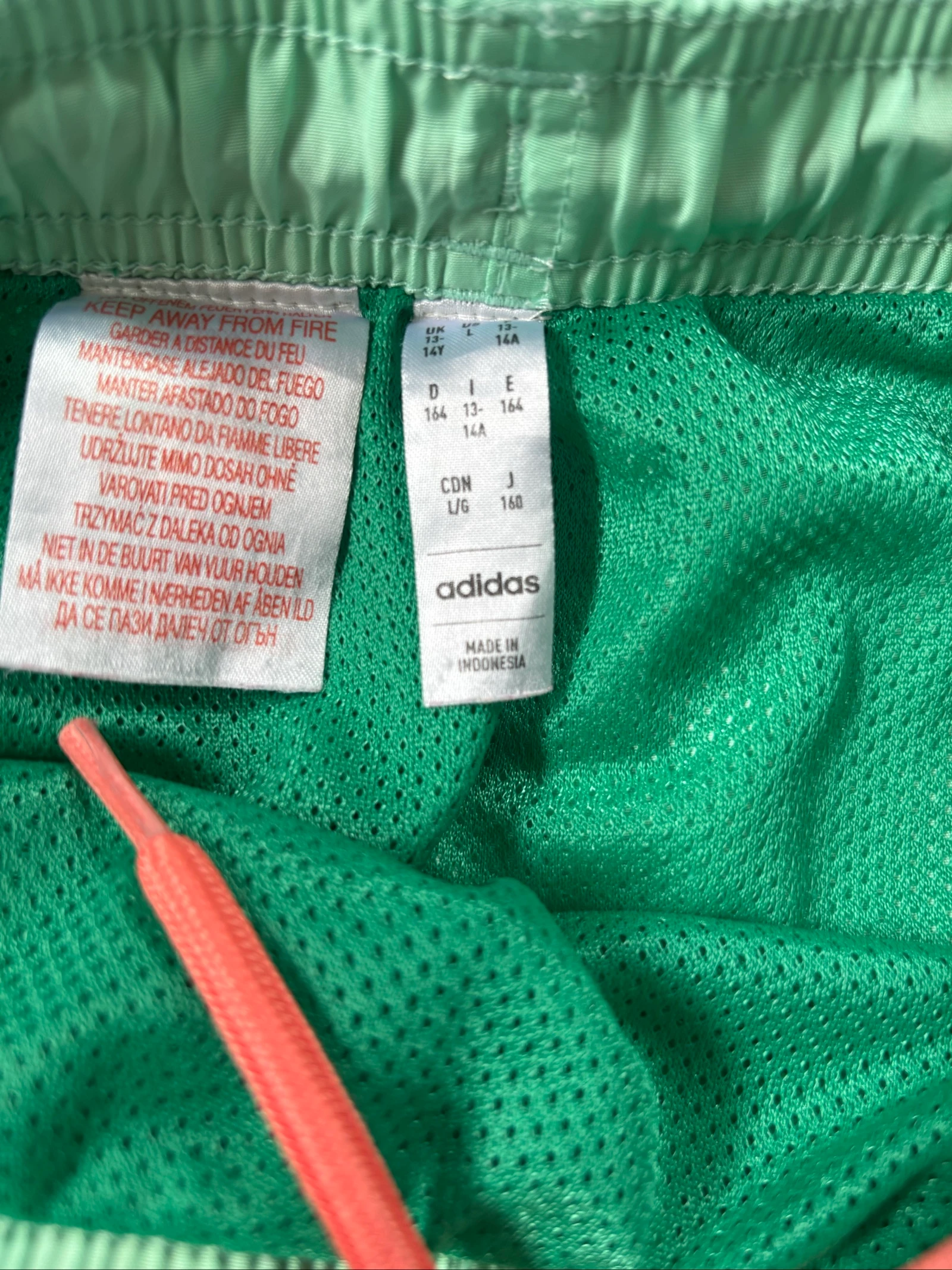 Adidas boys' swimsuit size 13 years – photo 4